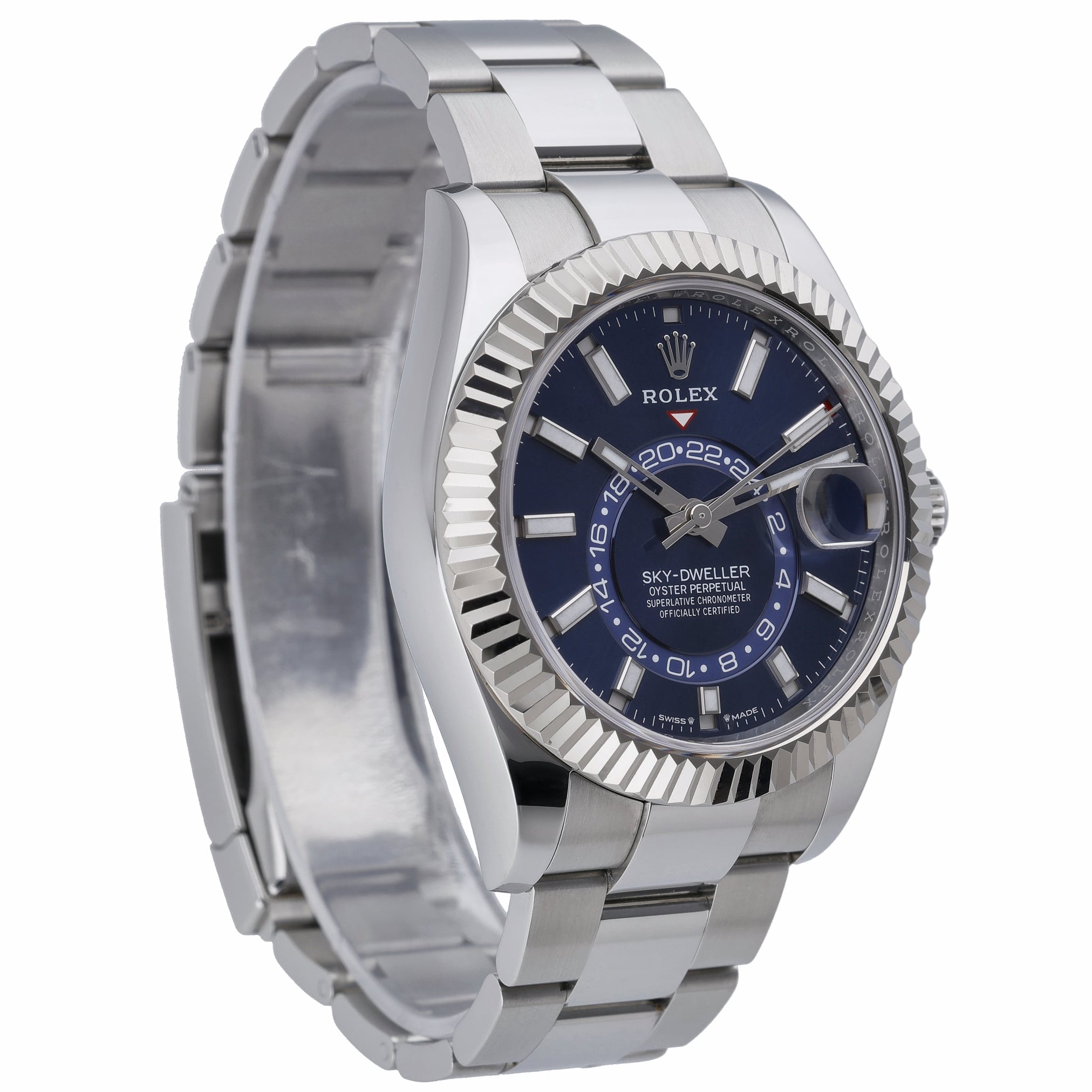 Rolex Sky-Dweller 336934 with blue dial and steel & white gold case - product image 4