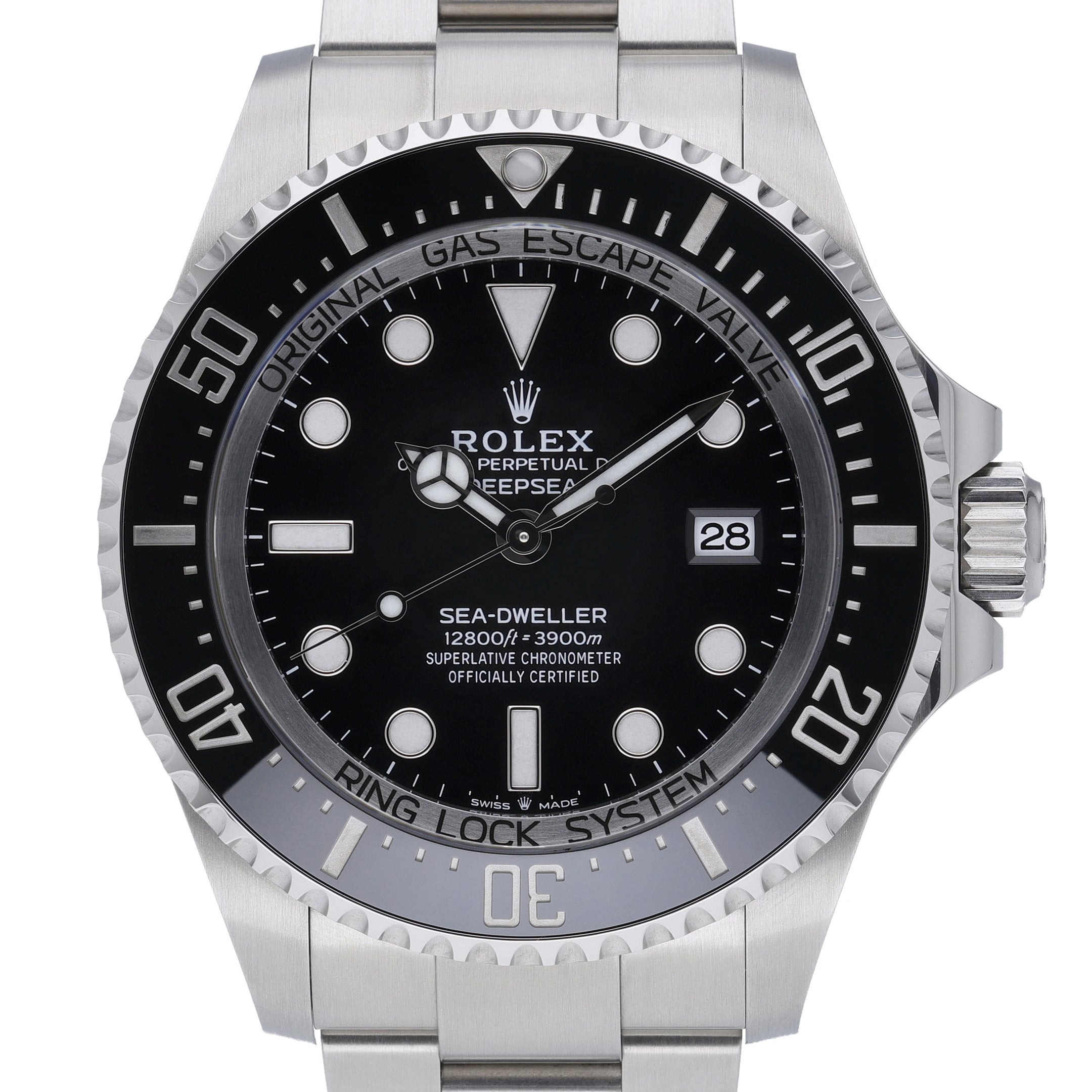 Rolex Deepsea 136660 with black dial and oystersteel case