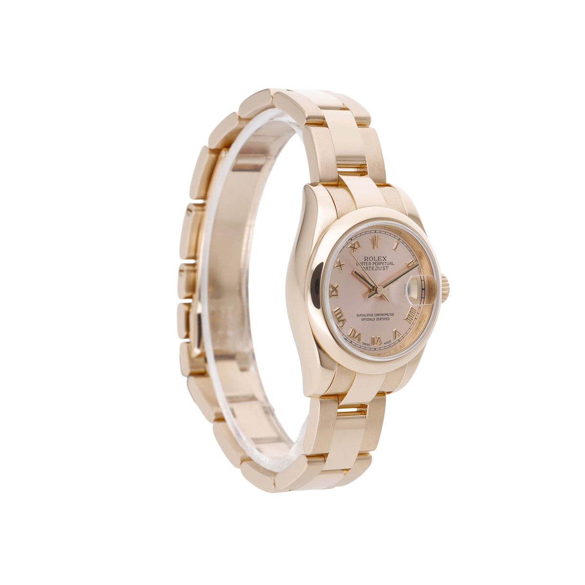 Rolex Datejust 179165 with pink dial and 18ct rose gold case - product image 4
