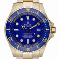 Rolex Deepsea 136668LB with blue dial and 18ct yellow gold case