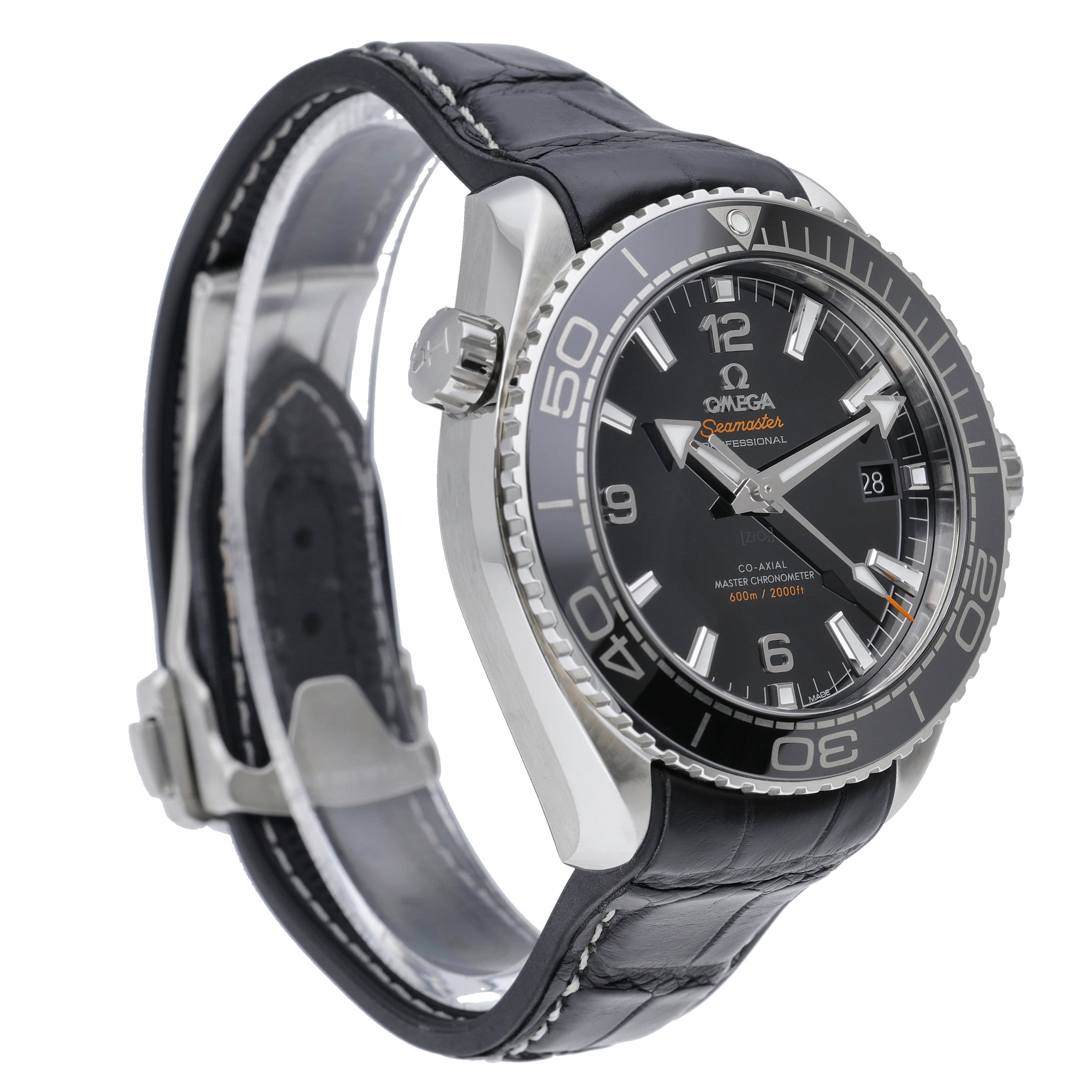 Omega Seamaster Planet Ocean 215.33.44.21.01.001 with black dial and steel case - product image 4