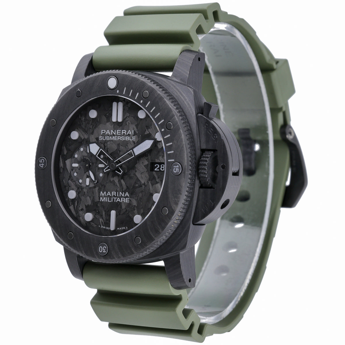 Panerai Marina Militare PAM02979 with black dial and carbon case - product image 3