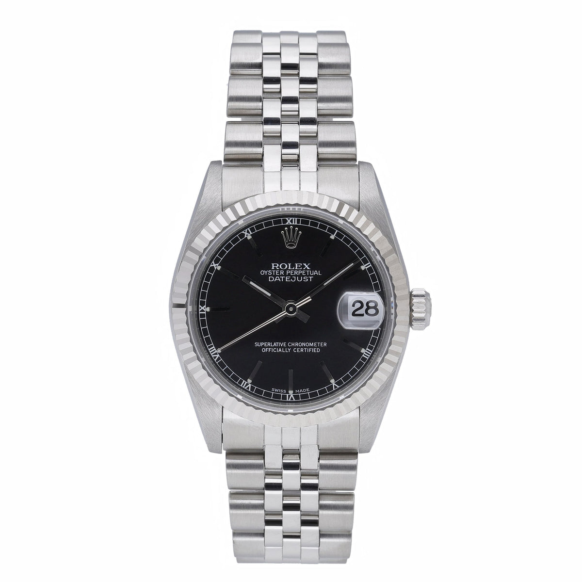 Rolex Datejust 78274 with black dial and oystersteel case - product image 2