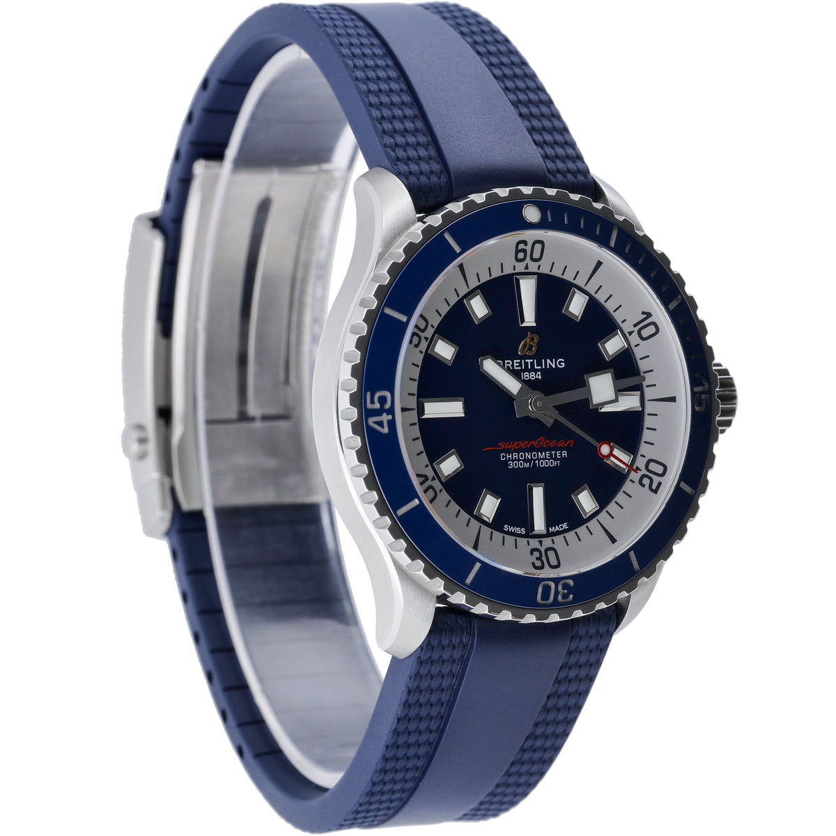 Breitling SuperOcean 44 A17375E71C1S1 with blue dial and steel case - product image 4