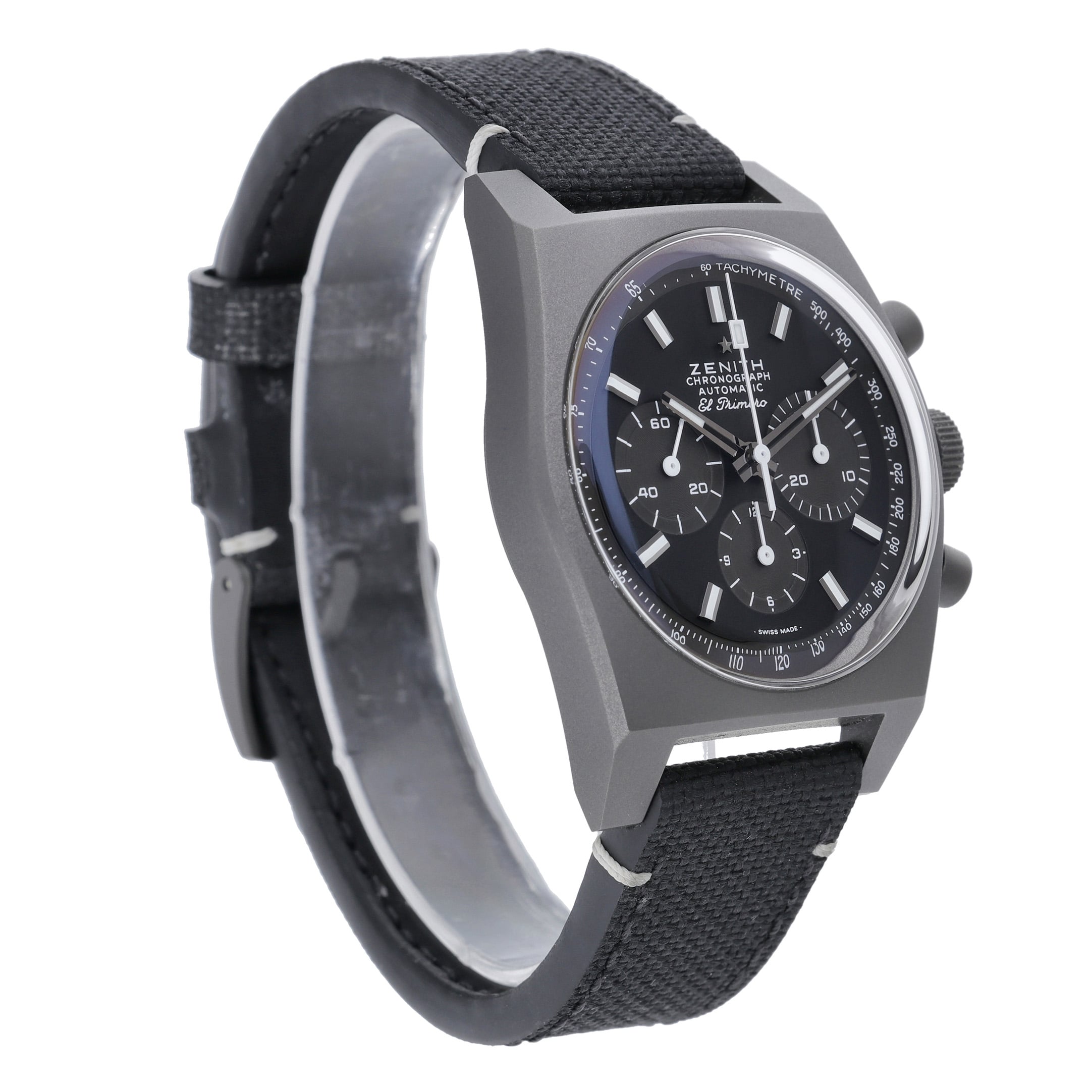 Zenith El Primero Chronomaster 97.T384.4061/21.C822 with black dial and titanium case - product image 4