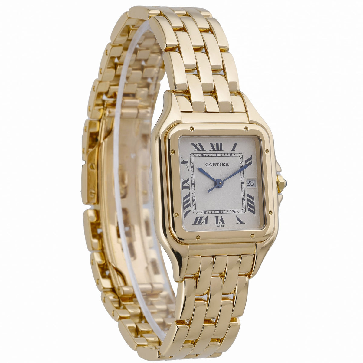 Cartier Panthère 106000M with white dial and 18ct yellow gold case - product image 4