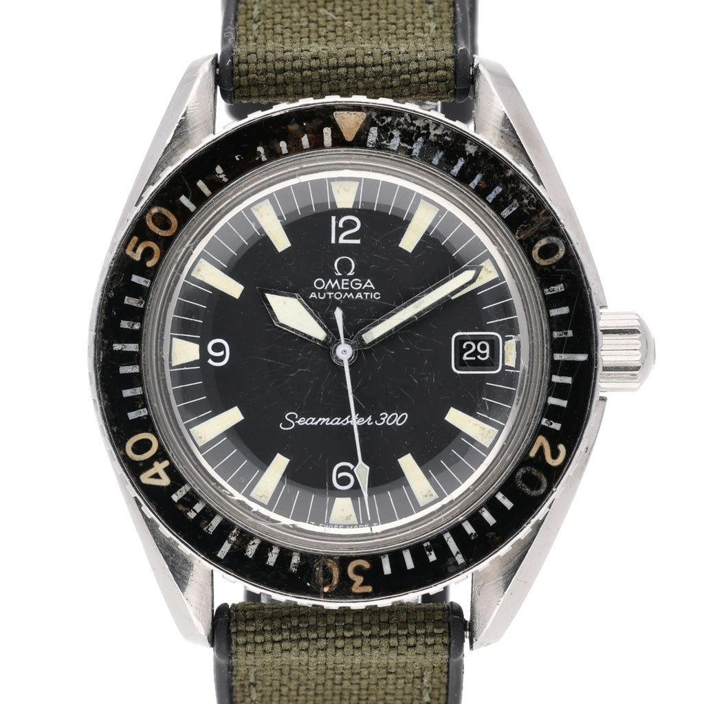Omega Seamaster 300 166.024 with black dial and steel case