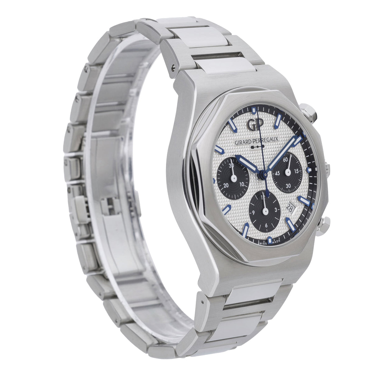 Girard-Perregaux Laureato 81020-11-131-11A with silver dial and steel case - product image 4