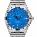 Breitling NFL Carolina Panthers A32398 with blue dial and steel case
