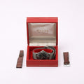 Omega Broad Arrow 6B/542 with black dial and steel case