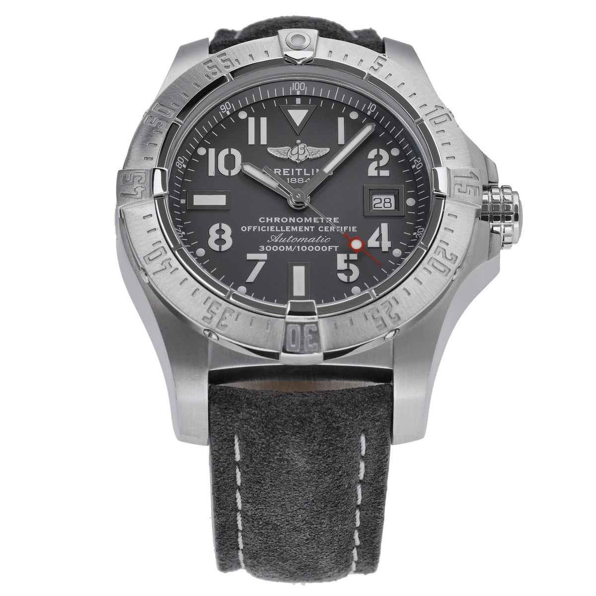 Breitling Avenger II Seawolf A17330 with grey dial and steel case - product image 3