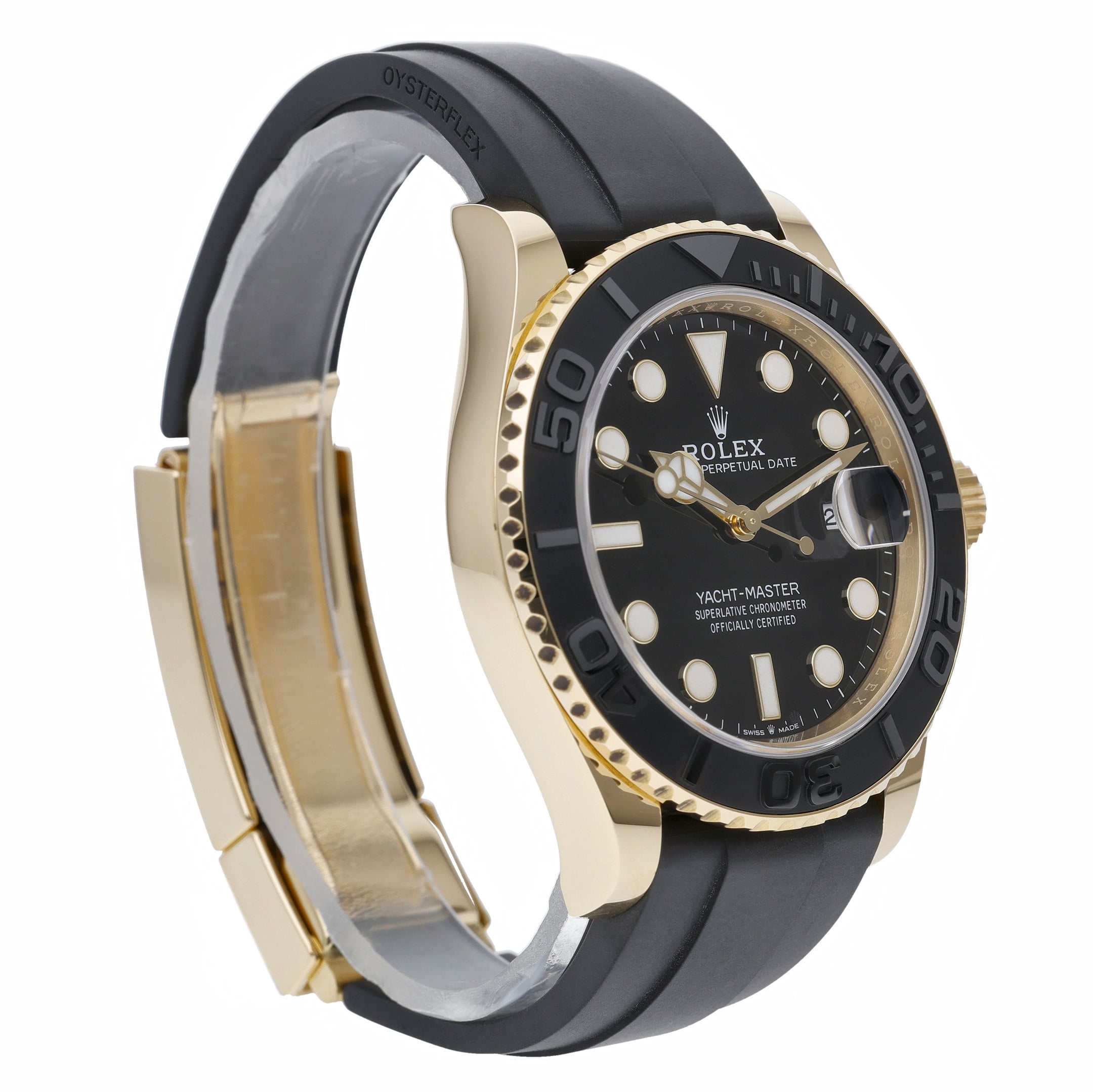 Rolex Yacht-Master II 226658 with black dial and 18ct yellow gold case - product image 4