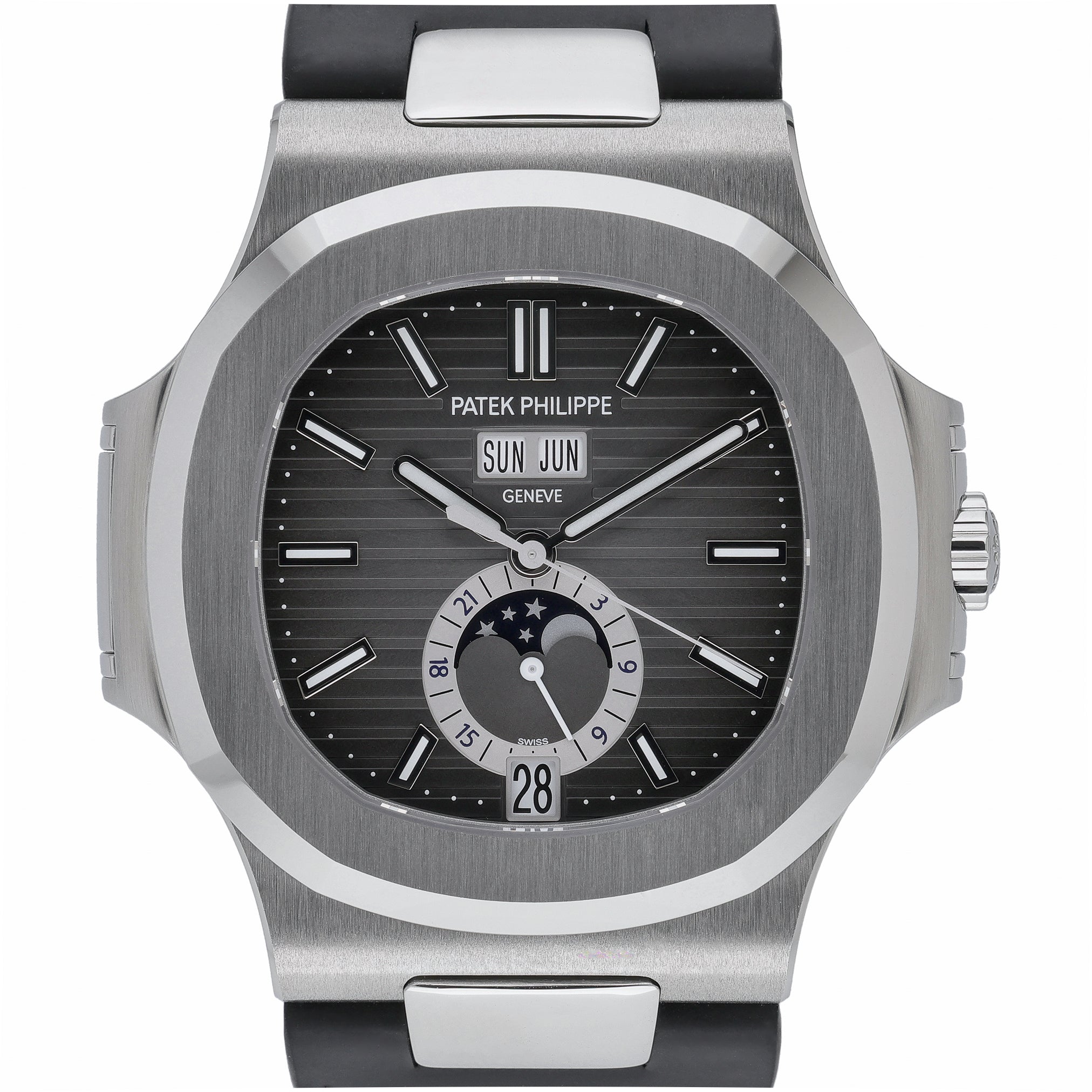 Patek Philippe Nautilus 5726A-001 with grey dial and steel case