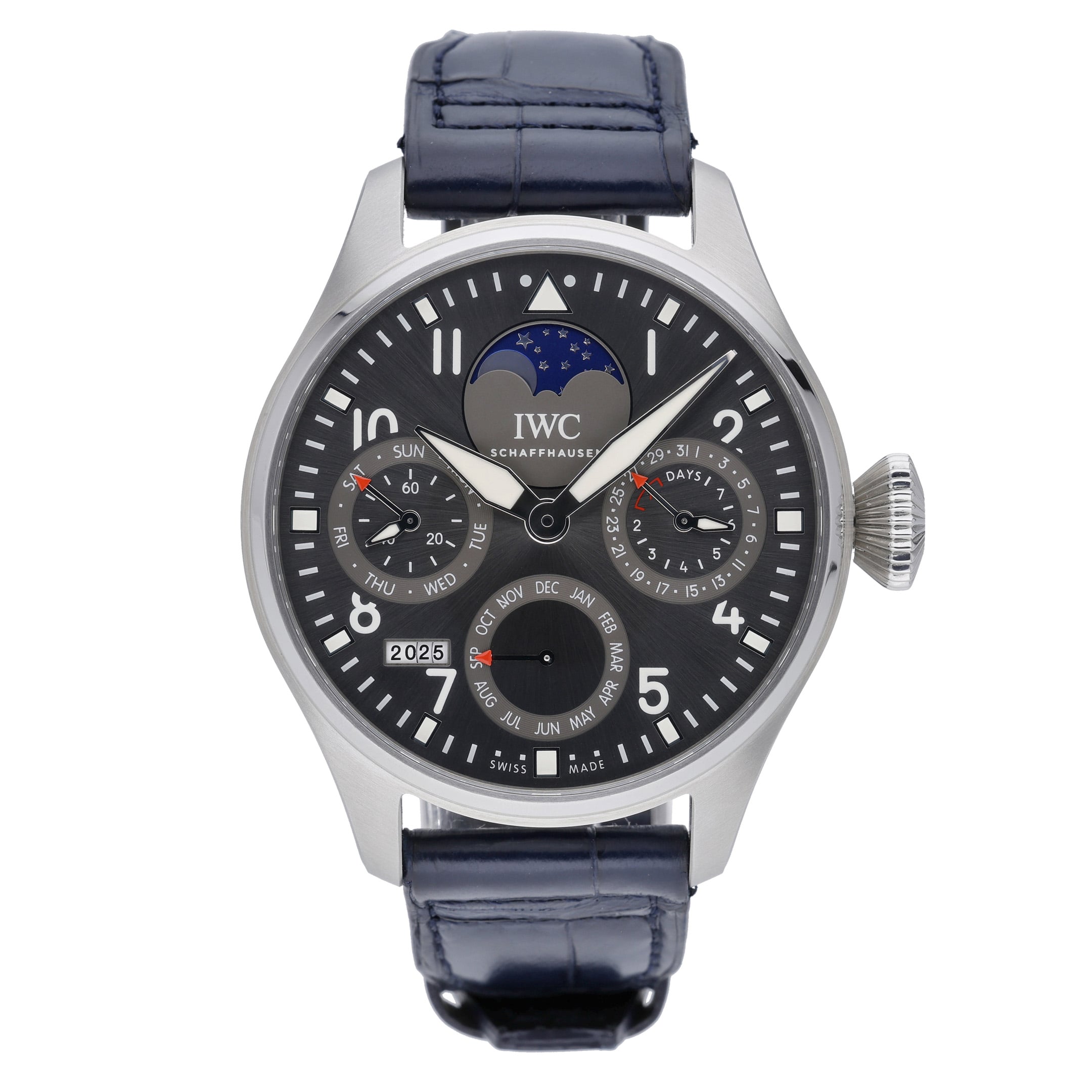 IWC Perpetual Calendar Edition "Boutique London" IW502805 with grey dial and steel case - product image 2