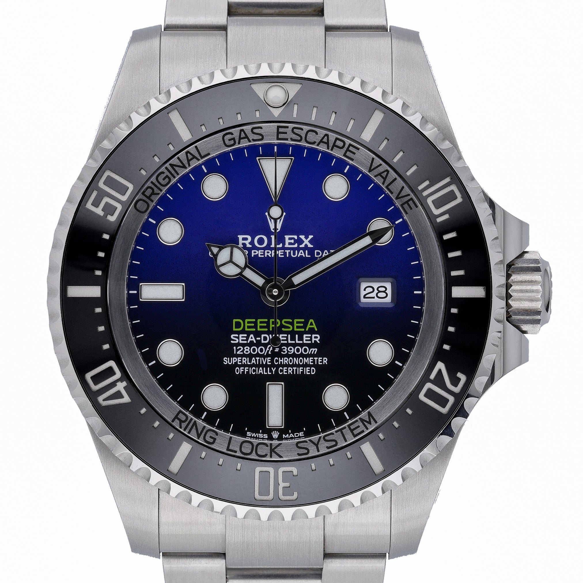 Rolex Deepsea 126660 with d-blue dial and oystersteel case