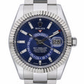 Rolex Sky-Dweller 336934 with blue dial and steel & white gold case