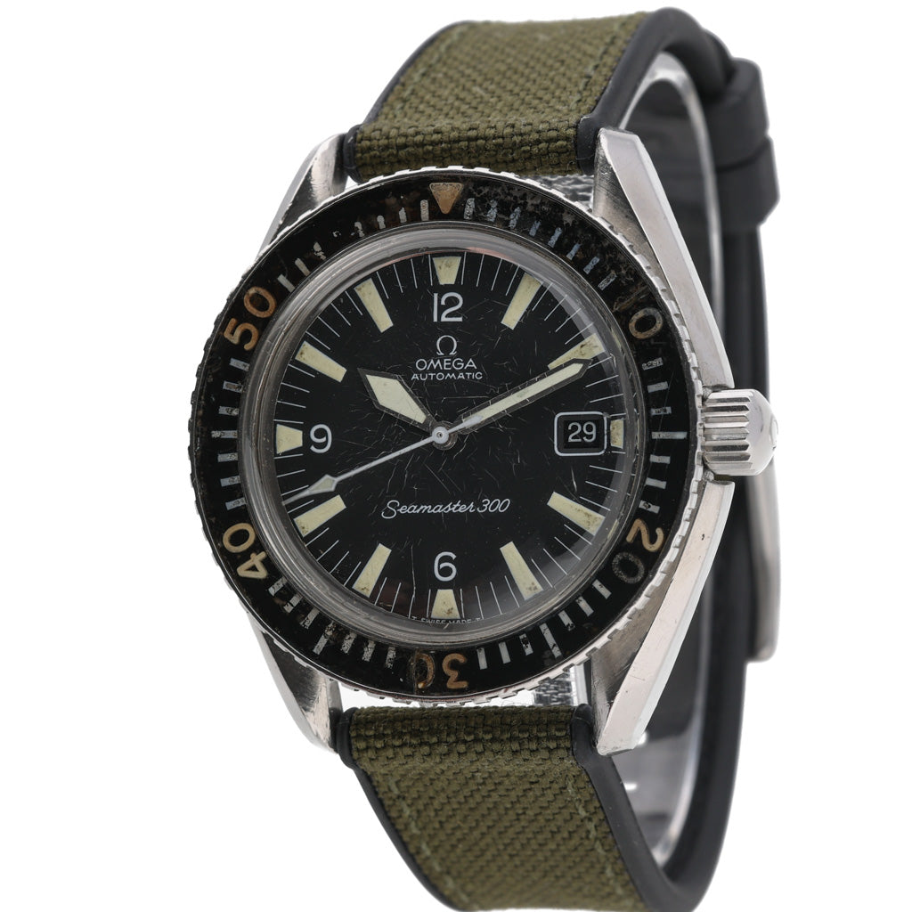 Omega Seamaster 300 166.024 with black dial and steel case - product image 2