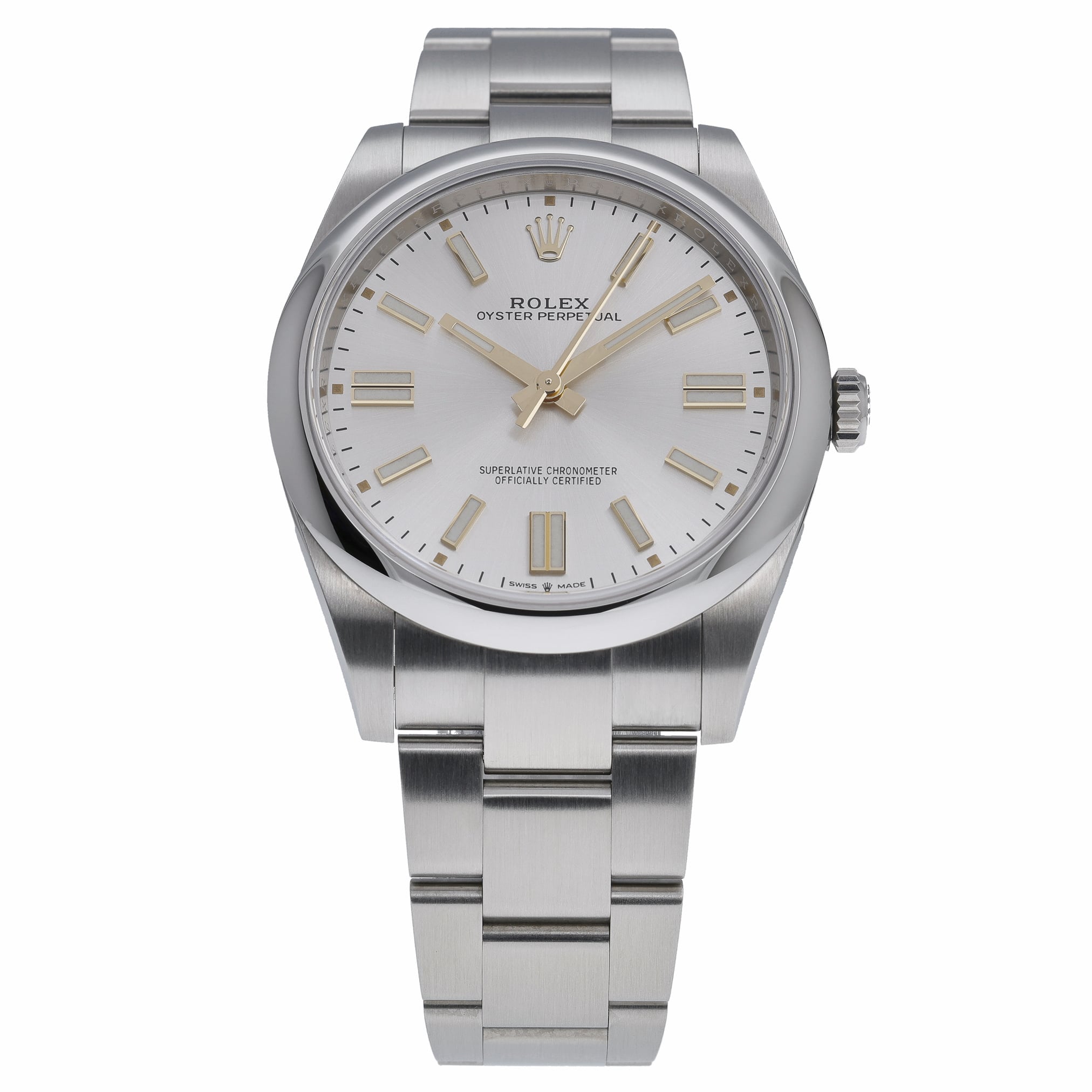 Rolex Rolex Oyster Perpetual 41 124300 with silver dial and oystersteel case - product image 2