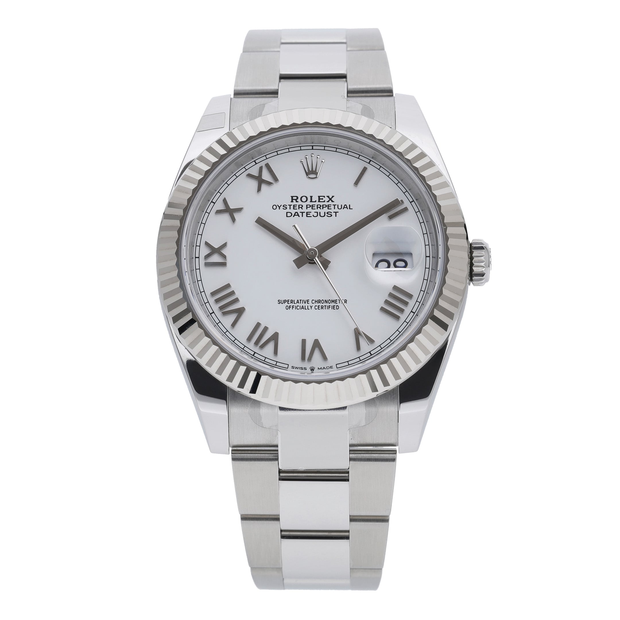 Rolex Datejust 41 126334 with white dial and steel & white gold case - product image 3