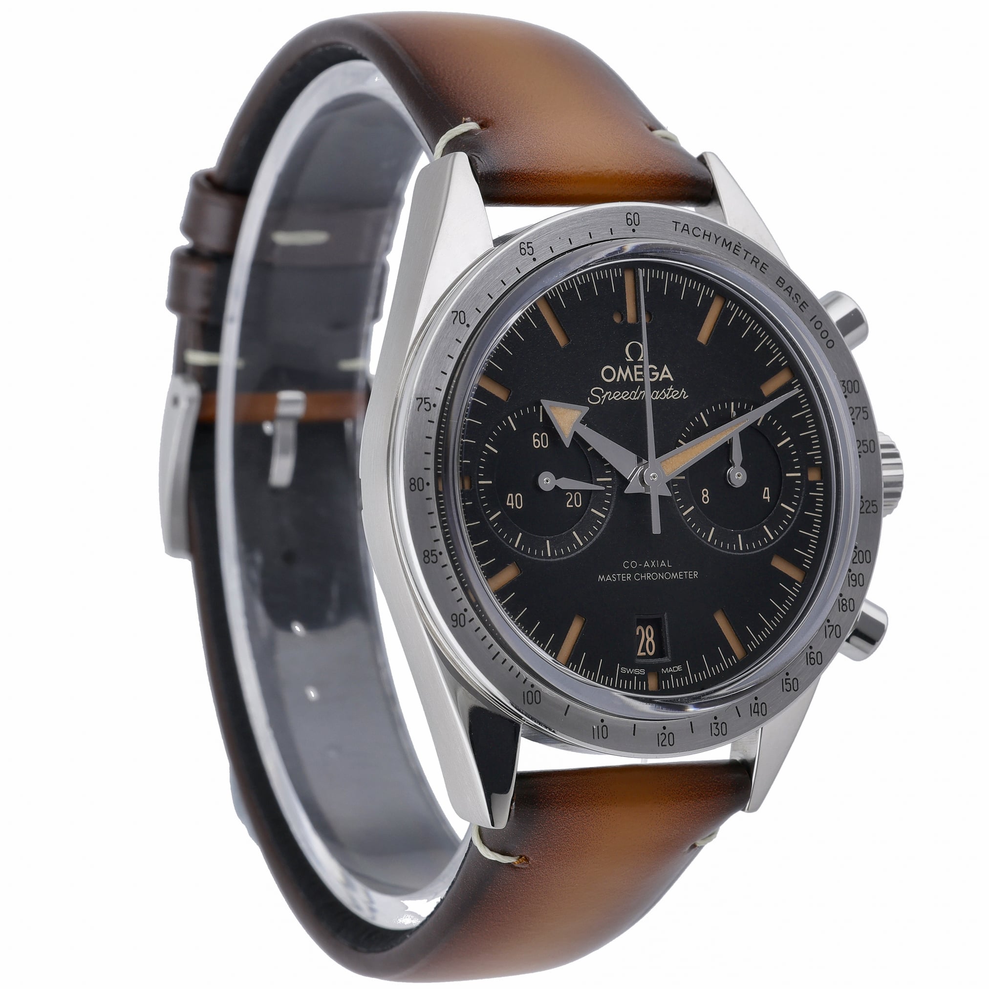 Omega Speedmaster 57 Chronograph 332.12.41.51.01.001 with black dial and steel case - product image 4