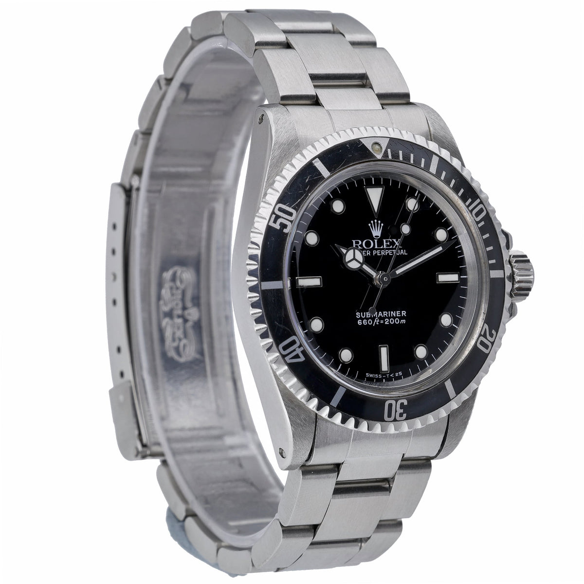 Rolex Submariner 5513 with black dial and steel case - product image 4