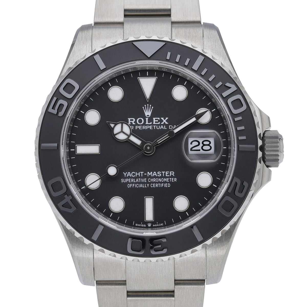 Rolex Yacht-Master 42 226627 with black dial and rlx titanium case