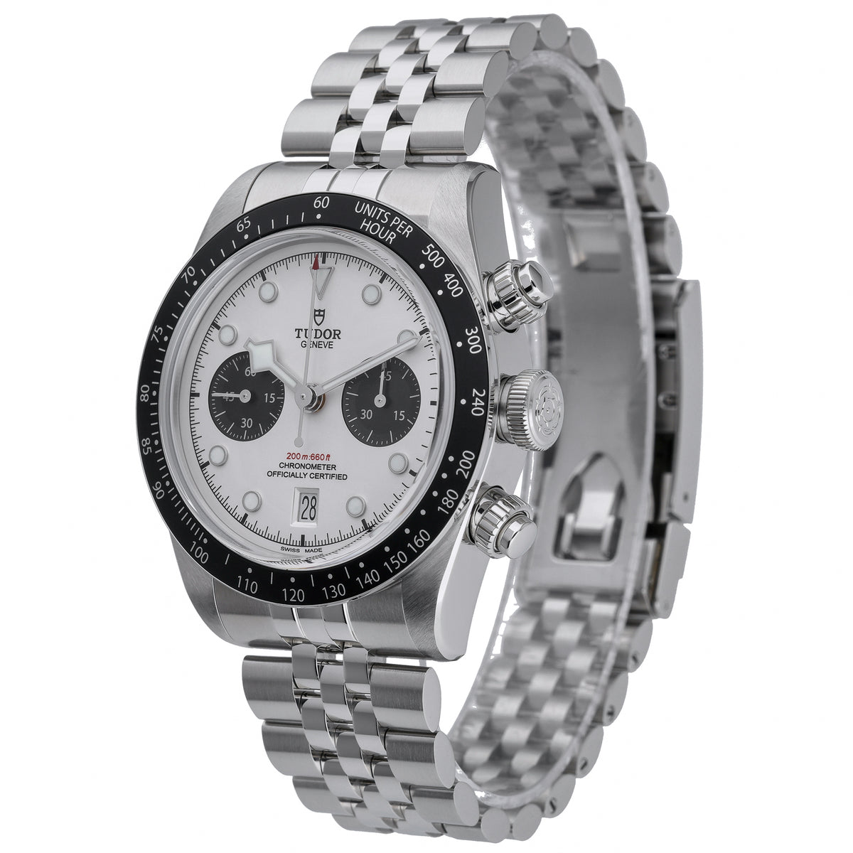 Tudor Black Bay GMT 79360N with white dial and steel case - product image 3