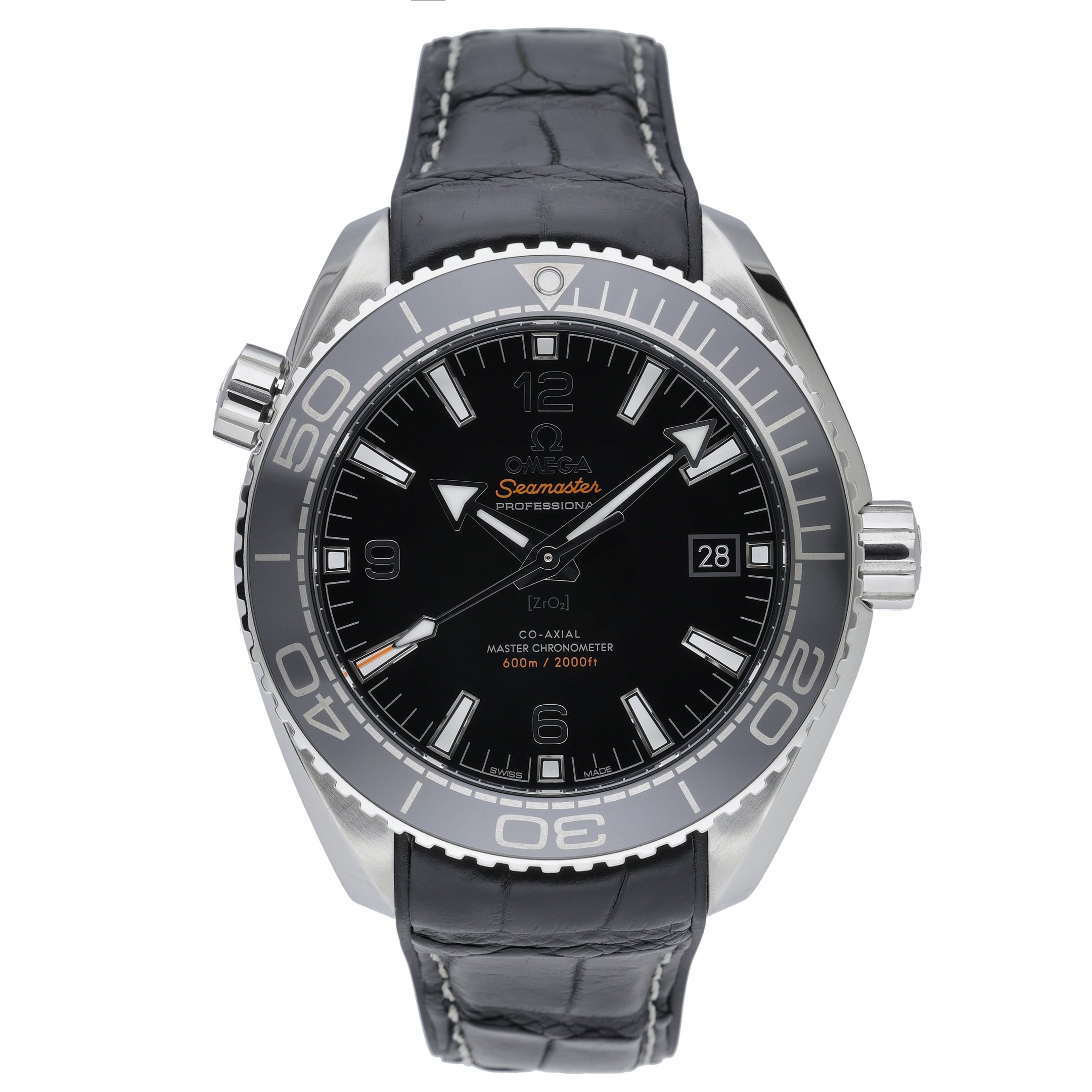 Omega Seamaster Planet Ocean 215.33.44.21.01.001 with black dial and steel case - product image 2