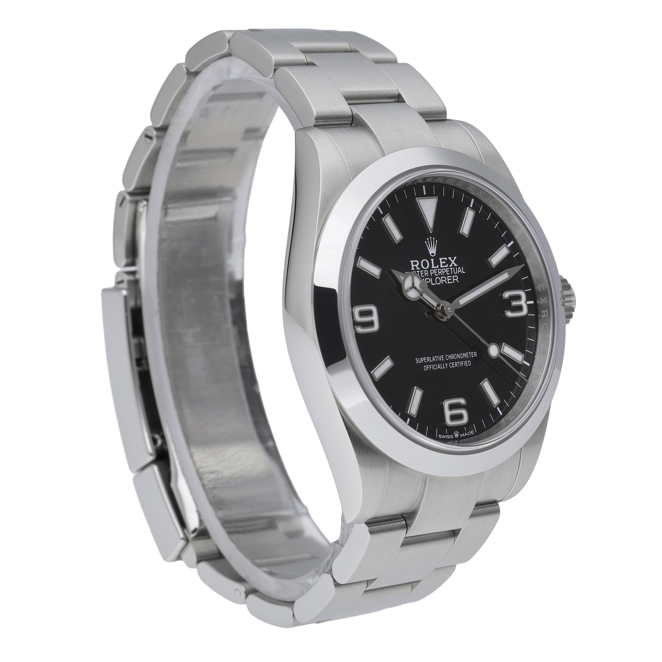 Rolex Explorer 224270 with black dial and oystersteel case - product image 4