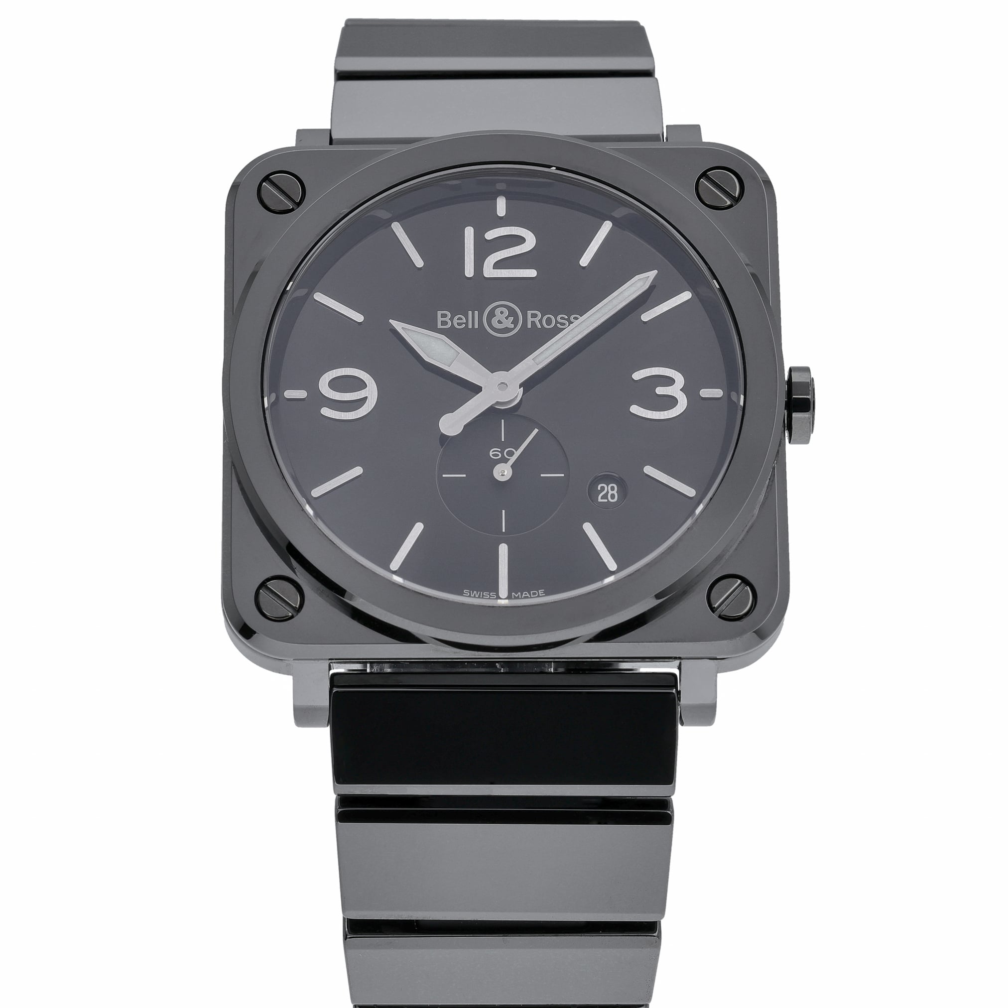 Bell & Ross BRS-64 BRS-64-CSBl with black dial and ceramic case - product image 2