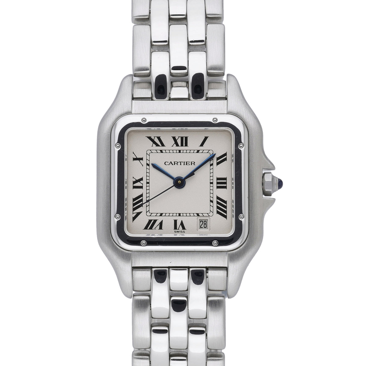Cartier Panthère 1310 with white dial and steel case