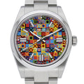 Rolex Rolex Oyster Perpetual 41 134300 with multicoloured jubilee motif dial and oystersteel case