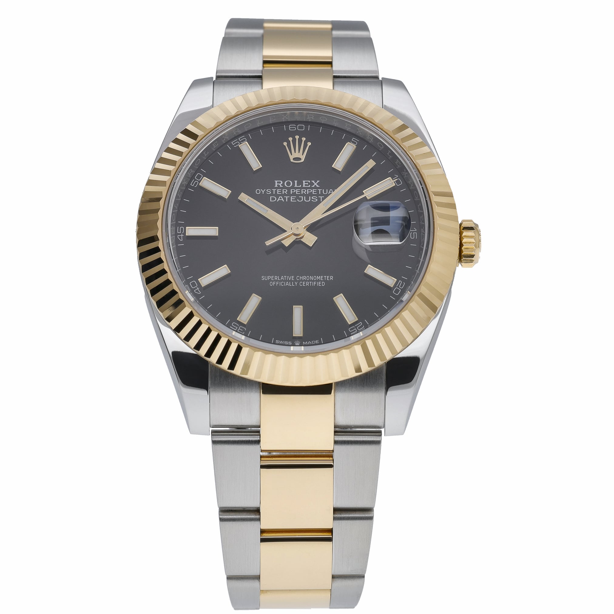 Rolex Datejust 41 126333 with black dial and steel & yellow gold case - product image 2