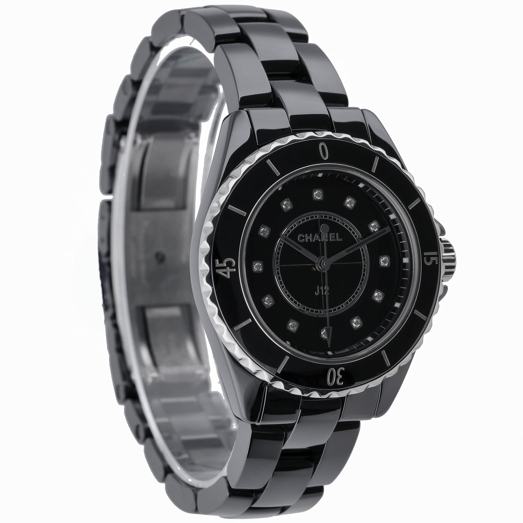 Chanel J12 H5701 with black dial and ceramic case - product image 4