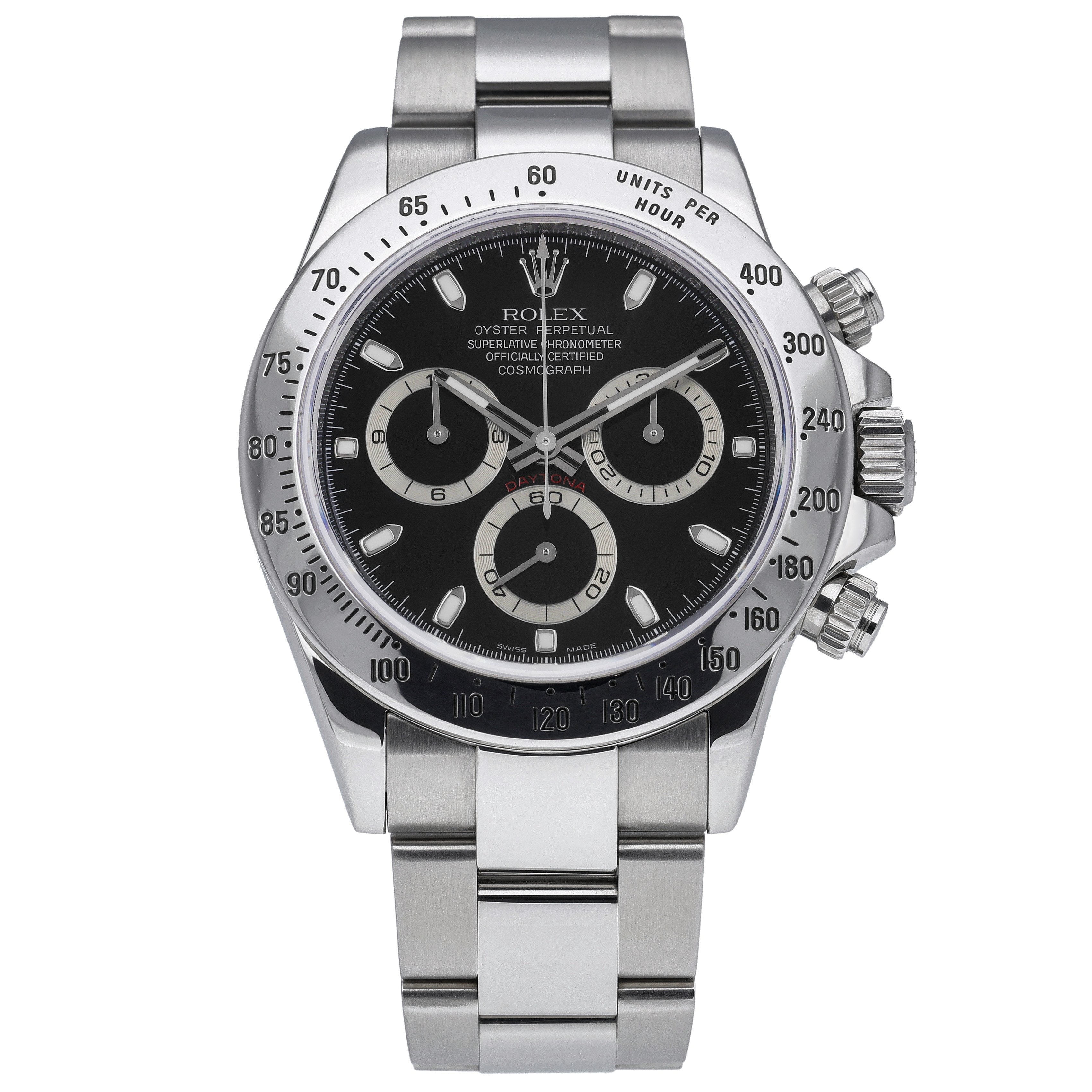 Rolex Daytona 116520 with black dial and oystersteel case - product image 3