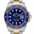 Rolex Submariner 126613LB with blue dial and steel & yellow gold case