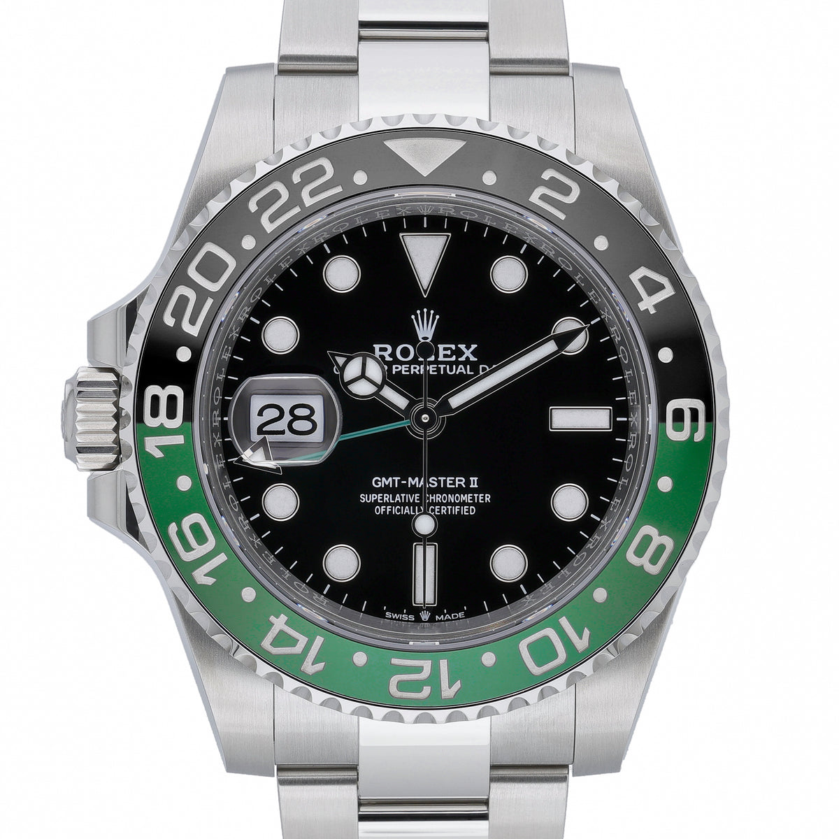 Rolex GMT-Master 126720VTNR with black dial and oystersteel case