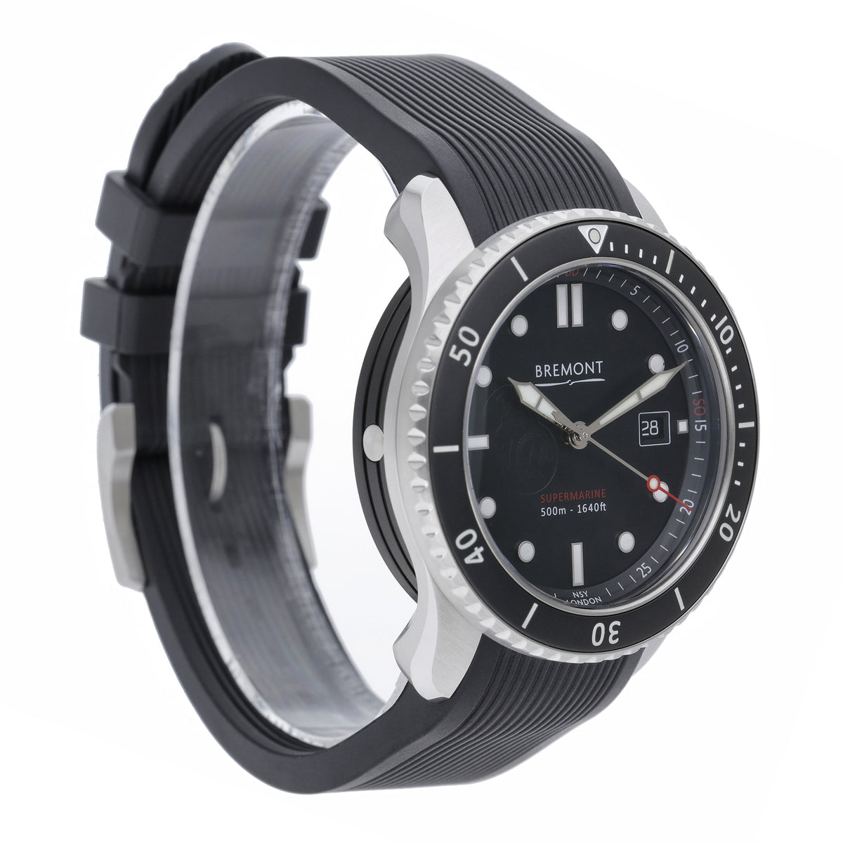 Bremont Supermarine S500-SO15-S with black dial and steel case - product image 4