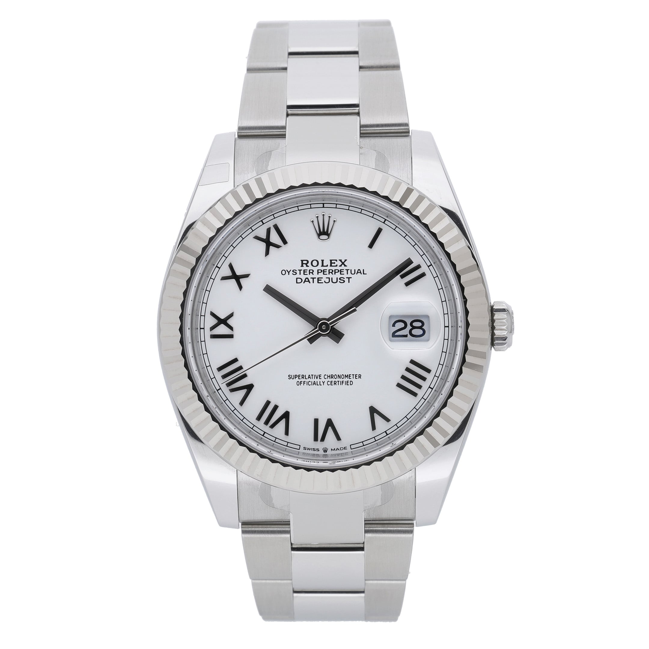 Rolex Datejust 41 126334 with white dial and steel & white gold case - product image 2
