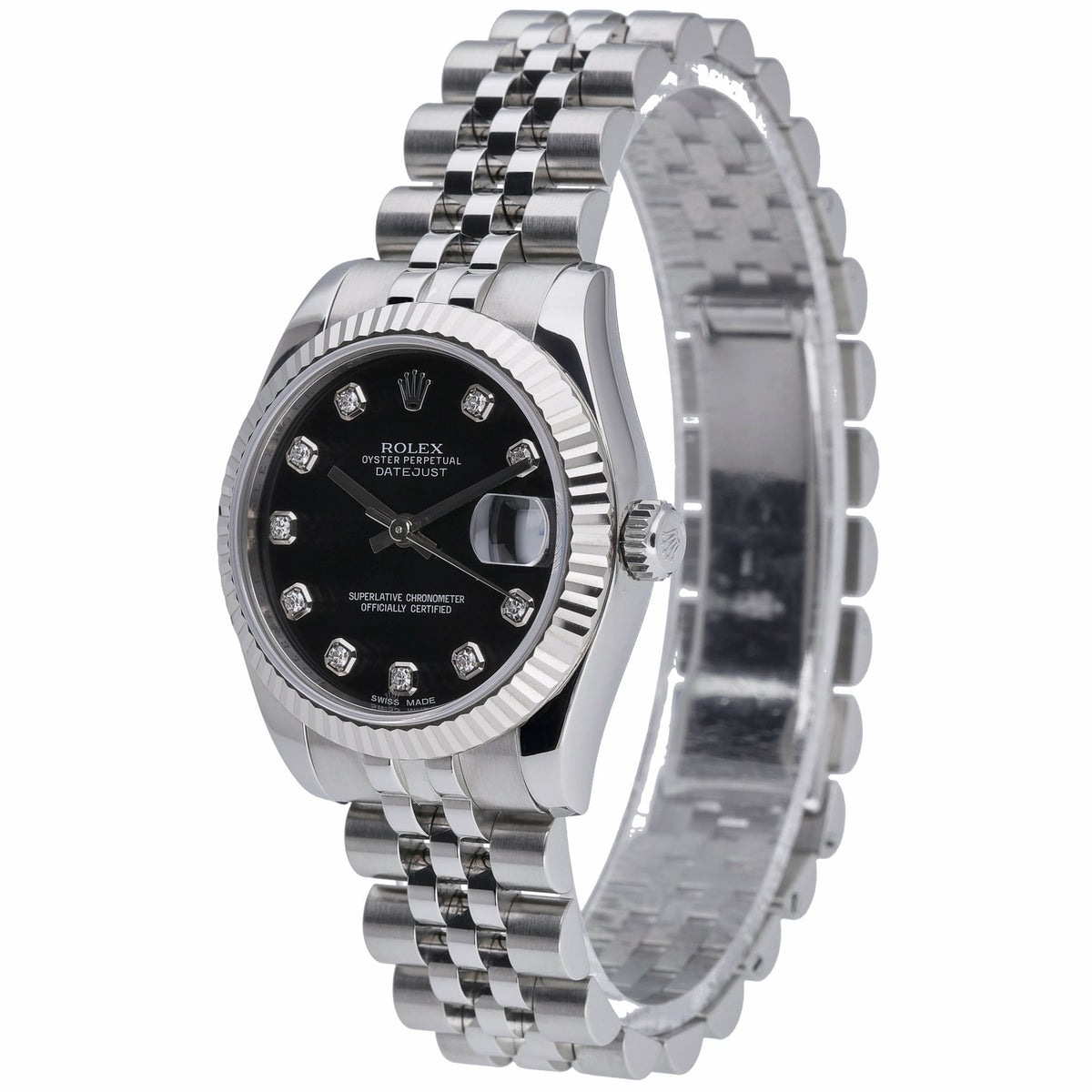 Rolex Datejust 31 178274 with black dial and oystersteel case - product image 3
