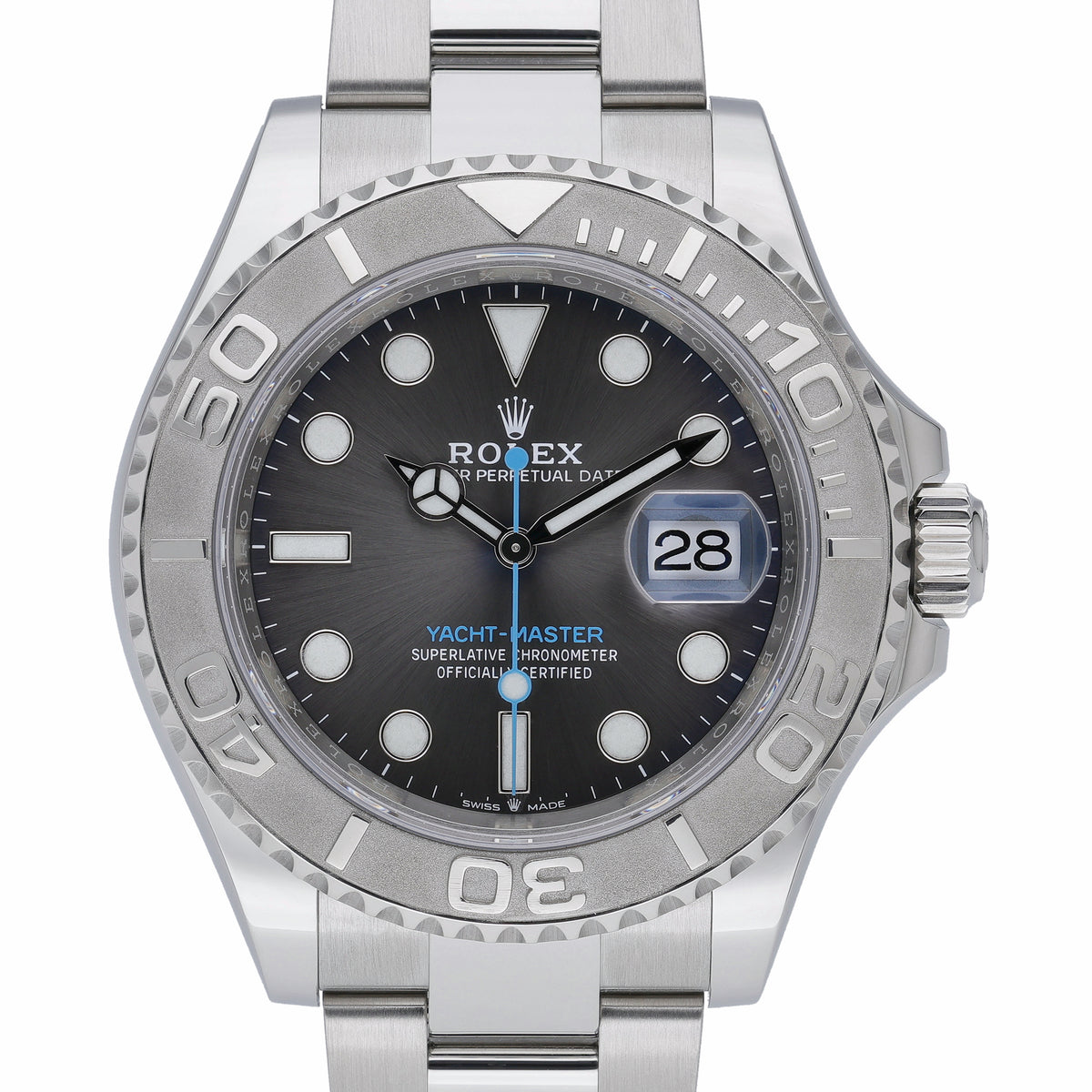 Rolex Yacht-Master 40 126622 with slate dial and oystersteel case