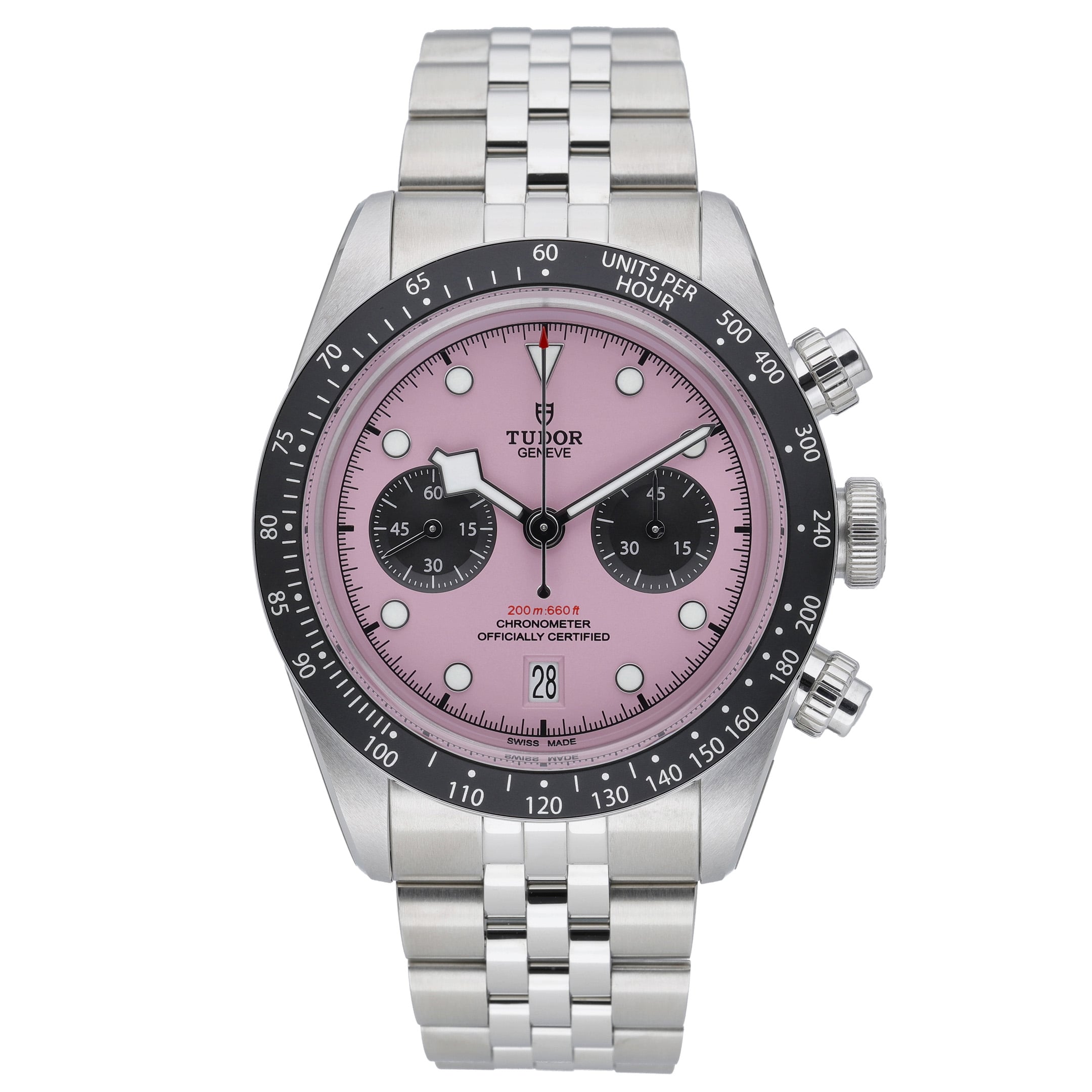 Tudor Black Bay Chrono 79360N with pink dial and steel case - product image 2