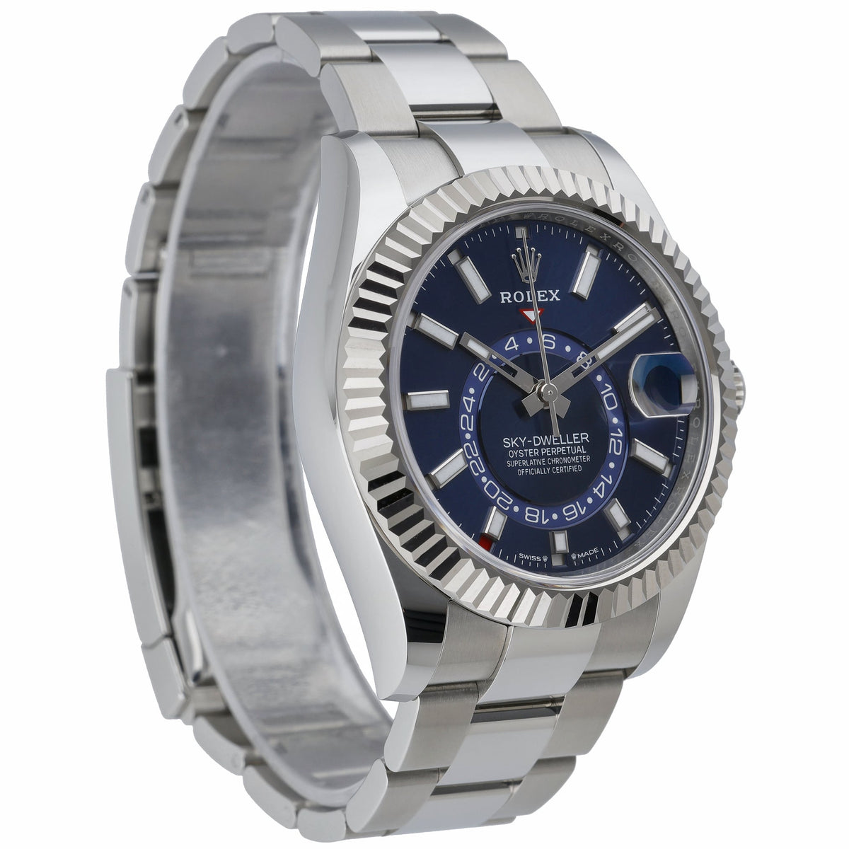 Rolex Sky-Dweller 336934 with blue dial and steel & white gold case - product image 4