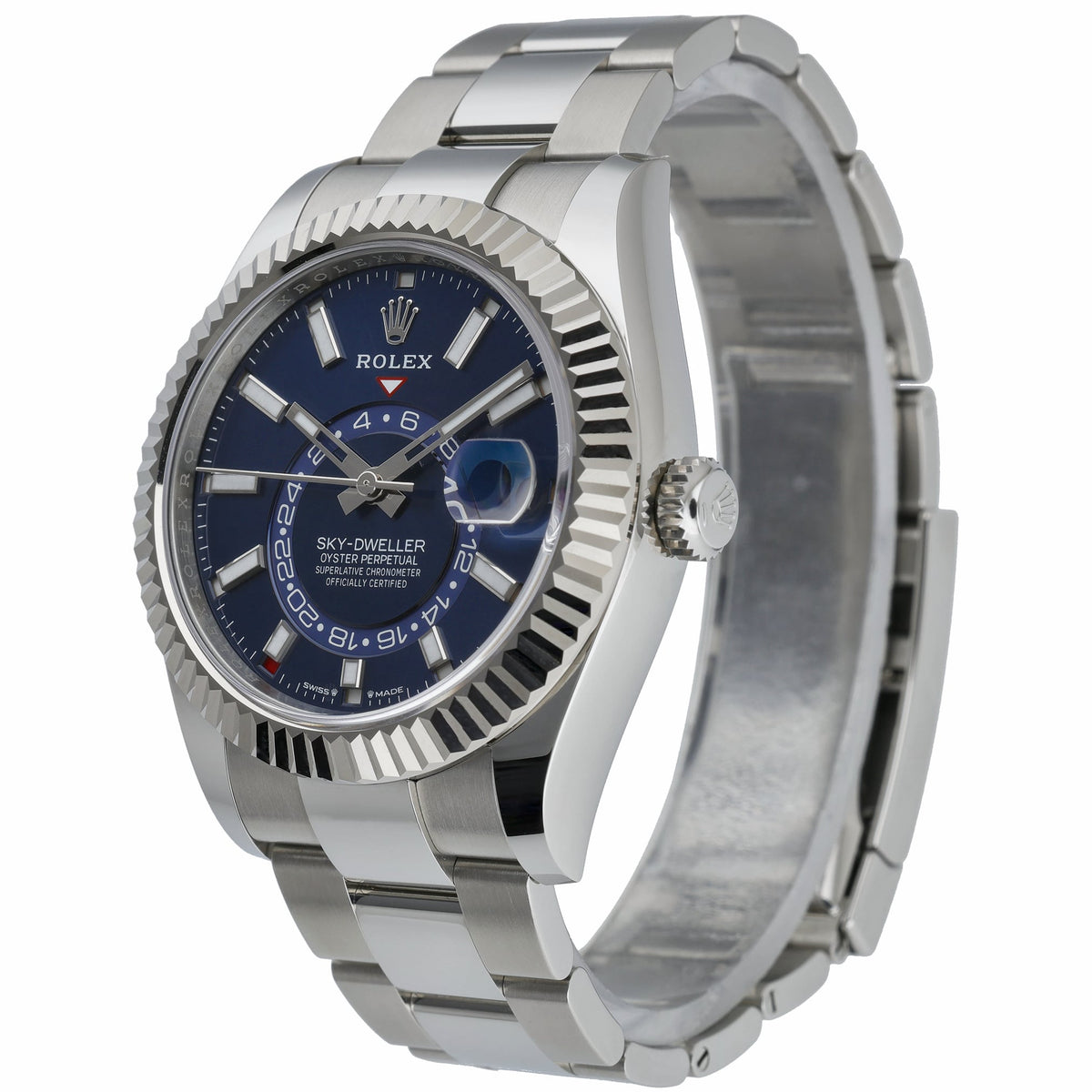 Rolex Sky-Dweller 336934 with blue dial and steel & white gold case - product image 3