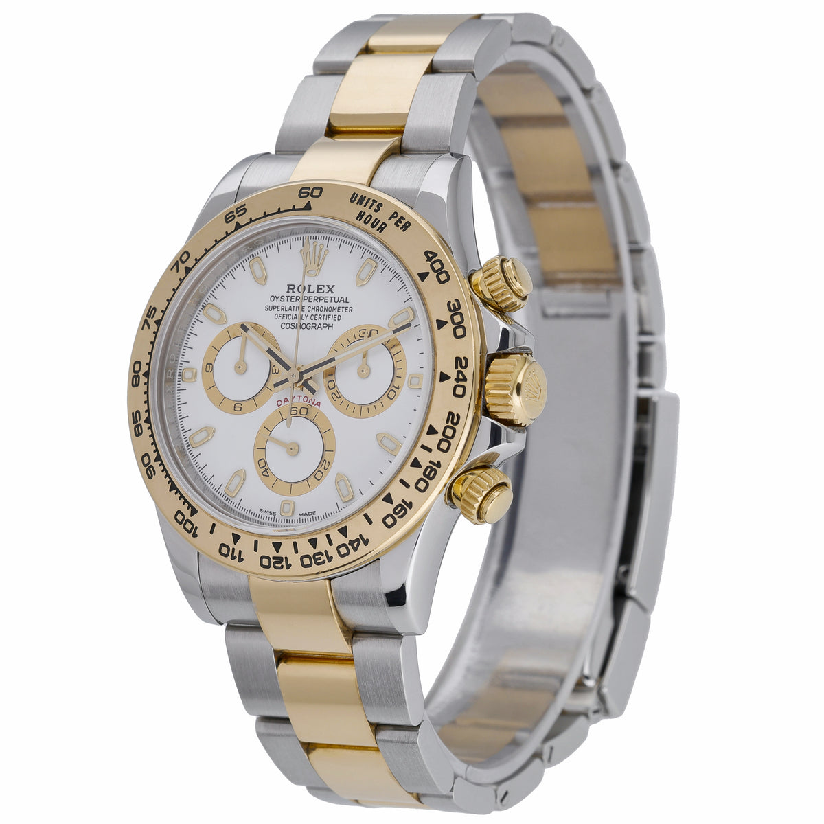 Rolex Daytona 116503 with white dial and steel & yellow gold case - product image 3