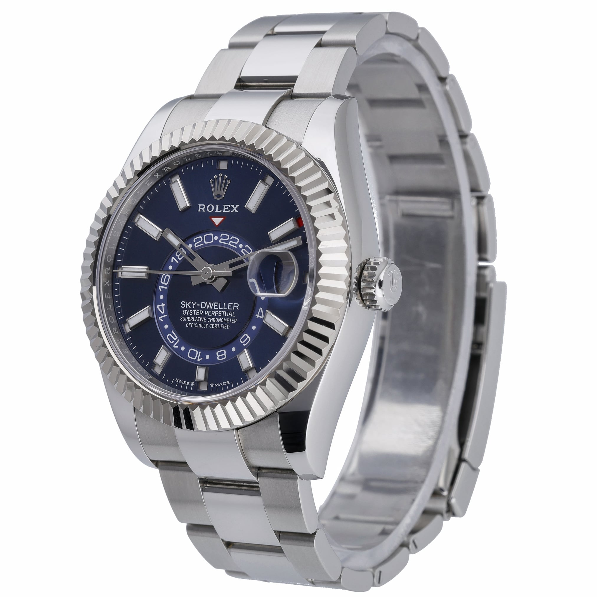 Rolex Sky-Dweller 336934 with blue dial and steel & white gold case - product image 3