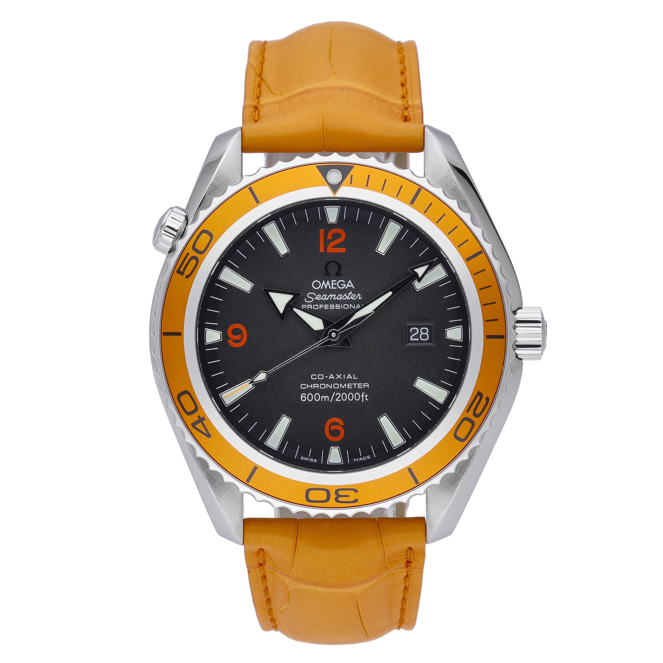 Omega Seamaster Planet Ocean 600 M 2908.50.83 with black dial and steel case - product image 2
