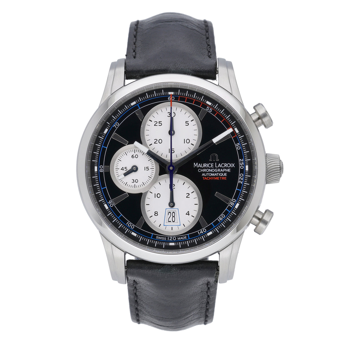 Maurice Lacroix Pontos S Chronograph PT6288 with black dial and steel case - product image 2