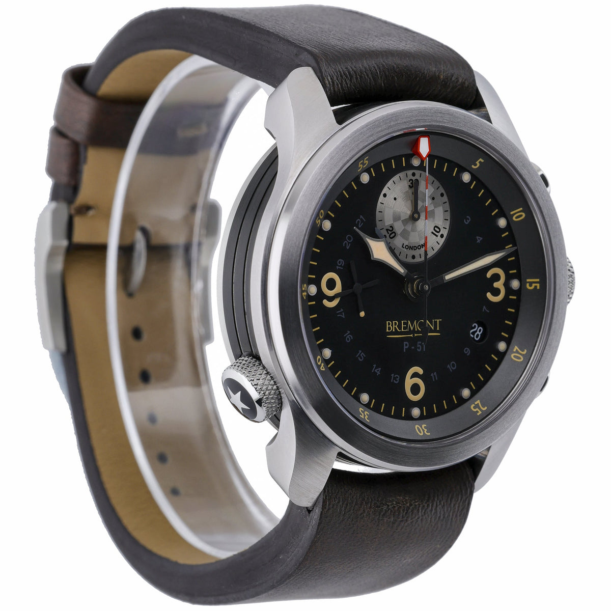 Bremont Mustang Special Edition P-51 with black dial and steel case - product image 4