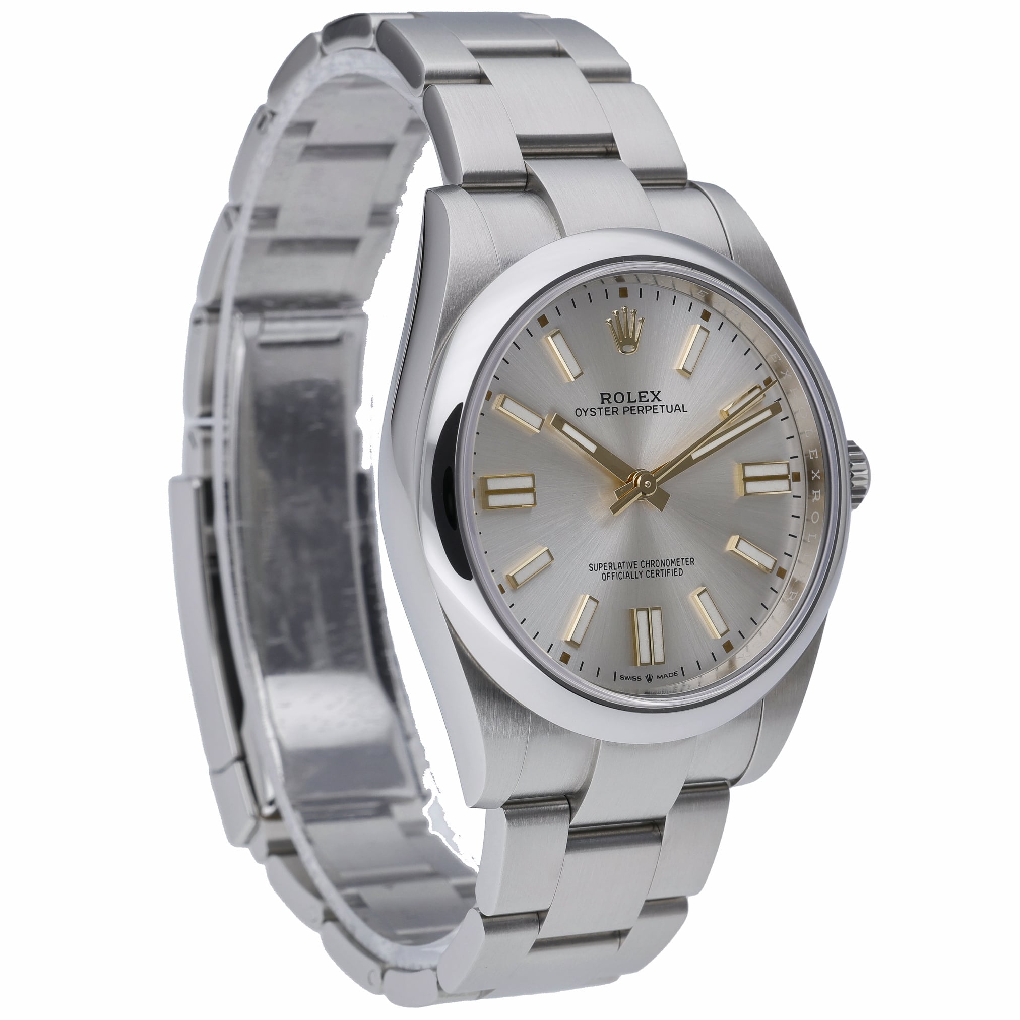 Rolex Rolex Oyster Perpetual 41 124300 with silver dial and oystersteel case - product image 4